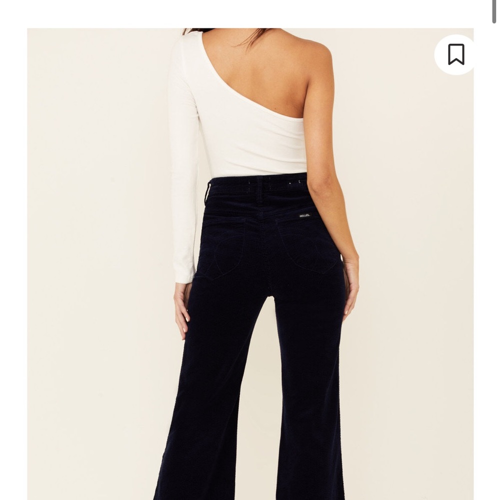 Women's Black Velvet Pants